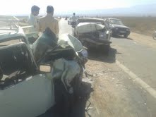 4 کشته و زخمی در تصادف محور روستایی رفسنجان