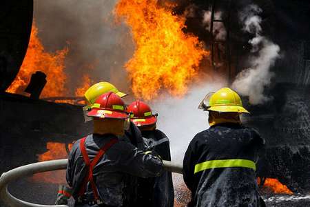 هشدار آتش سوزی در رفسنجان