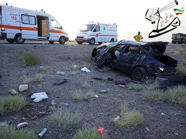 حادثه درمحور رفسنجان به انار یک کشته وچهار مصدوم برجای گذاشت.