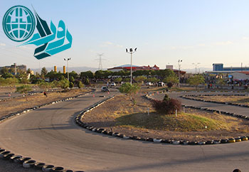 گزارش تصویری/مسابقات اتومبیلرانی اسلالوم در رفسنجان