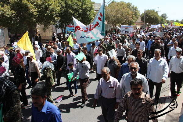 گزارش تصویری / راهپیمایی روز جهانی قدس در رفسنجان