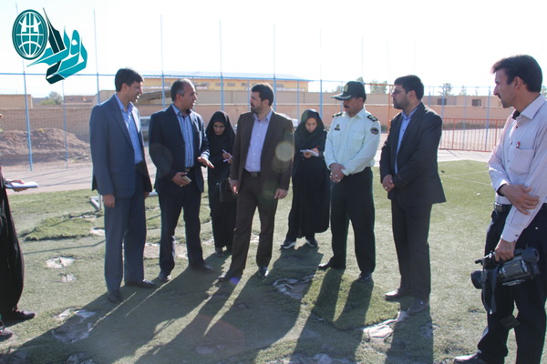بازدید فرماندار رفسنجان از اماکن ورزشی آموزش پرورش به روایت تصویر