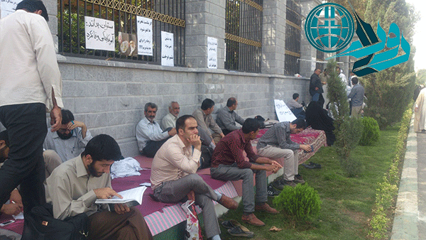مجمع دانشجویان عدالت خواه رفسنجان به جمع متحصنین مقابل مجلس پیوست + عکس
