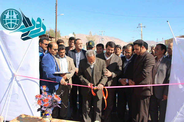 افتتاح جاده بین روستایی علی آبادهراتی- محمدآباد- همت آباد بخش فردوس با اعتبار ۱۲میلیارد ریال