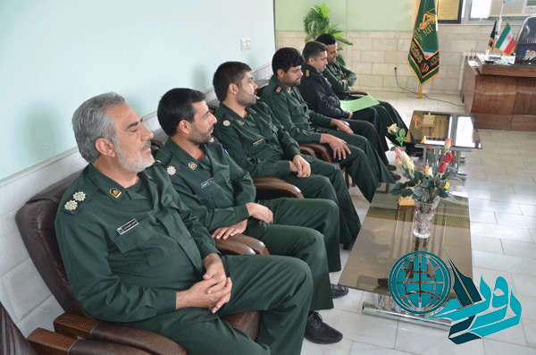 دیدار مسئولان انتظامی با مسئولان نظامی شهرستان رفسنجان+ عکس