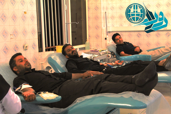 اهدای خون مردم رفسنجان در شب های قدر به بیماران نیازمند+ عکس
