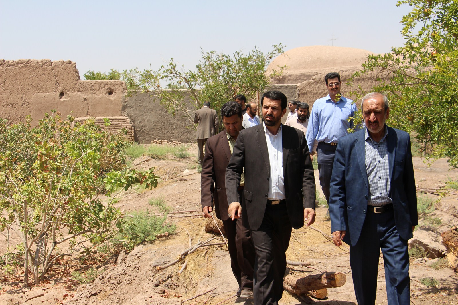 احداث باغ موزه پسته در حمید آباد رفسنجان