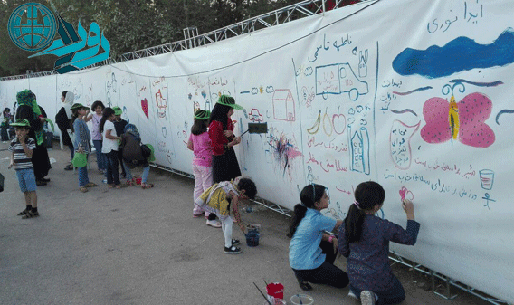 مسابقه نقاشی با موضوع سلامت در رفسنجان