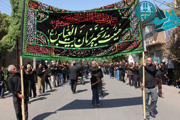 تاسوعای حسینی رفسنجان در قاب تصویر
