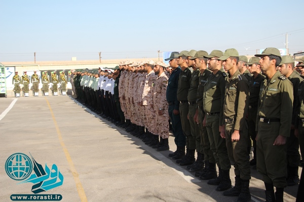 گزارش تصویری صبحگاه مشترک نیروهای مسلح در رفسنجان