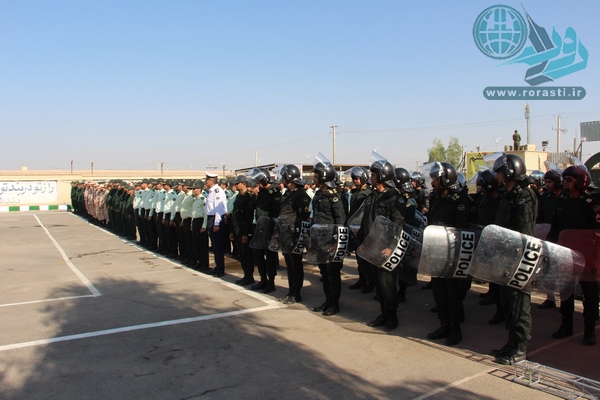 صبحگاه مشترک نیروهای مسلح در رفسنجان+تصاویر