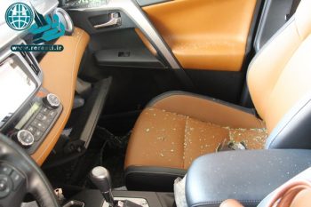 امنیت پزشکان متخصص به خطر افتاده است/شکستن شیشه خودرو پزشکان و سرقت اموال داخل خودروها+تصاویر