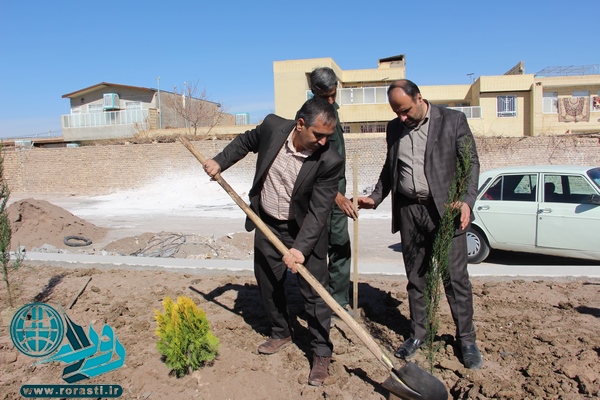 توزیع ۳۵ هزار درخت و درختچه بین مردم رفسنجان/رفسنجان پرگل ترین شهر استان