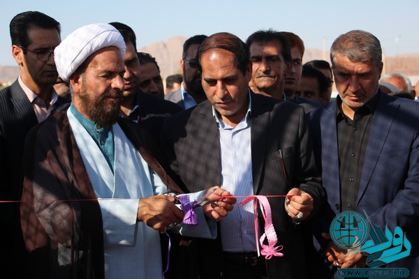 افتتاح و کلنگ زنی ۱۳ میلیارد تومان پروژه در بخش فردوس رفسنجان/شرح و تصاویر