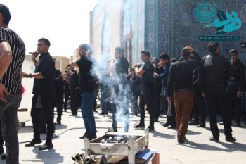 عزاداری های مردم رفسنجان در روز تاسوعا در مساجد و حسینیه ها در قاب تصویر