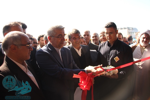 گزارش تصویری افتتاح نیروگاه ۵۸ مگاواتی رفسنجان