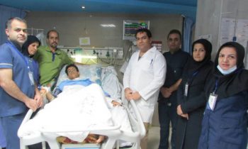 مجروح ۱۷ ساله رفسنجانی با حال وخیم از مرگ نجات یافت 