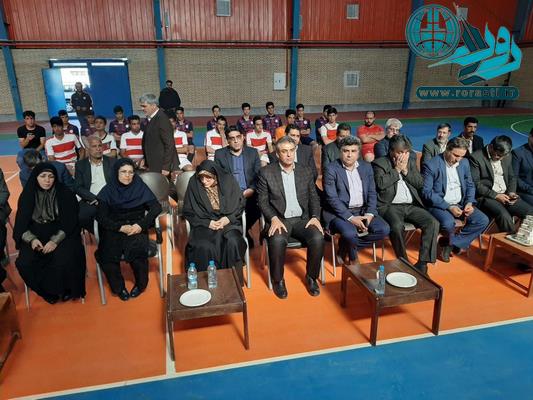 افتتاح سالن ورزشی سردار سپهبد شهید سلیمانی در لاهیجان رفسنجان