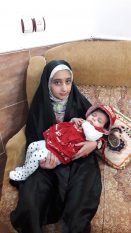 روایتی از مادر و پدر بسیجی با نوزاد چهار ماهه در جبهه سلامت