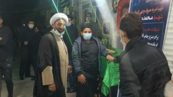 دلجویی نماینده مردم رفسنجان از خانواده شهید امر به معروف در تهران