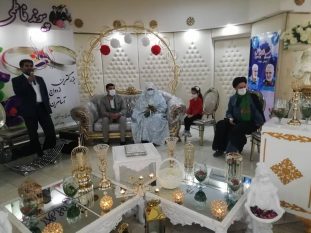 جشن پیوند فاطمی ۹ زوج در رفسنجان +تصاویر