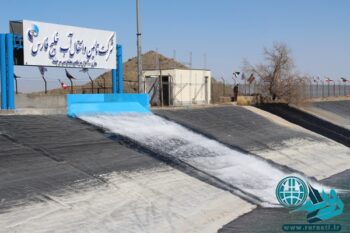 افتتاح پروژه انتقال آب خلیج فارس به سرچشمه رفسنجان+تصاویر