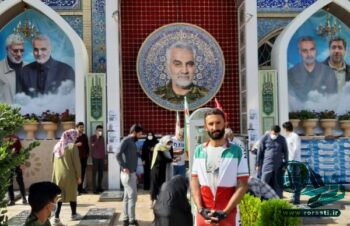 سفیر صلح و سلامت در رفسنجان: به عشق سردار دلها رای می‌دهم