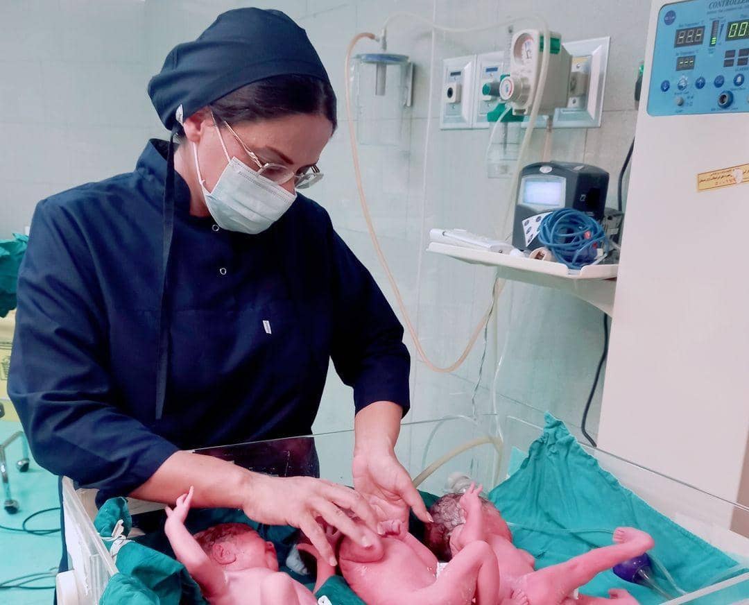 تولد ۳ قلوها از مادر ۲۴ ساله در رفسنجان/حال هر سه نوزاد خوب است