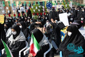 اجتماع استکبارستیزی مردم رفسنجان در یوم الله ۱۳ آبان+تصاویر