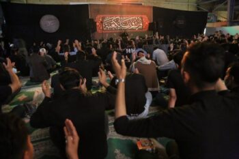 مراسم احیای شب بیست و یکم رمضان در مصلی رفسنجان+تصاویر
