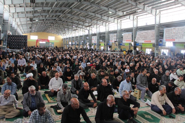 اجتماع باشکوه مردم رفسنجان بمناسبت شهادت آیت الله رییسی در مصلی +تصاویر