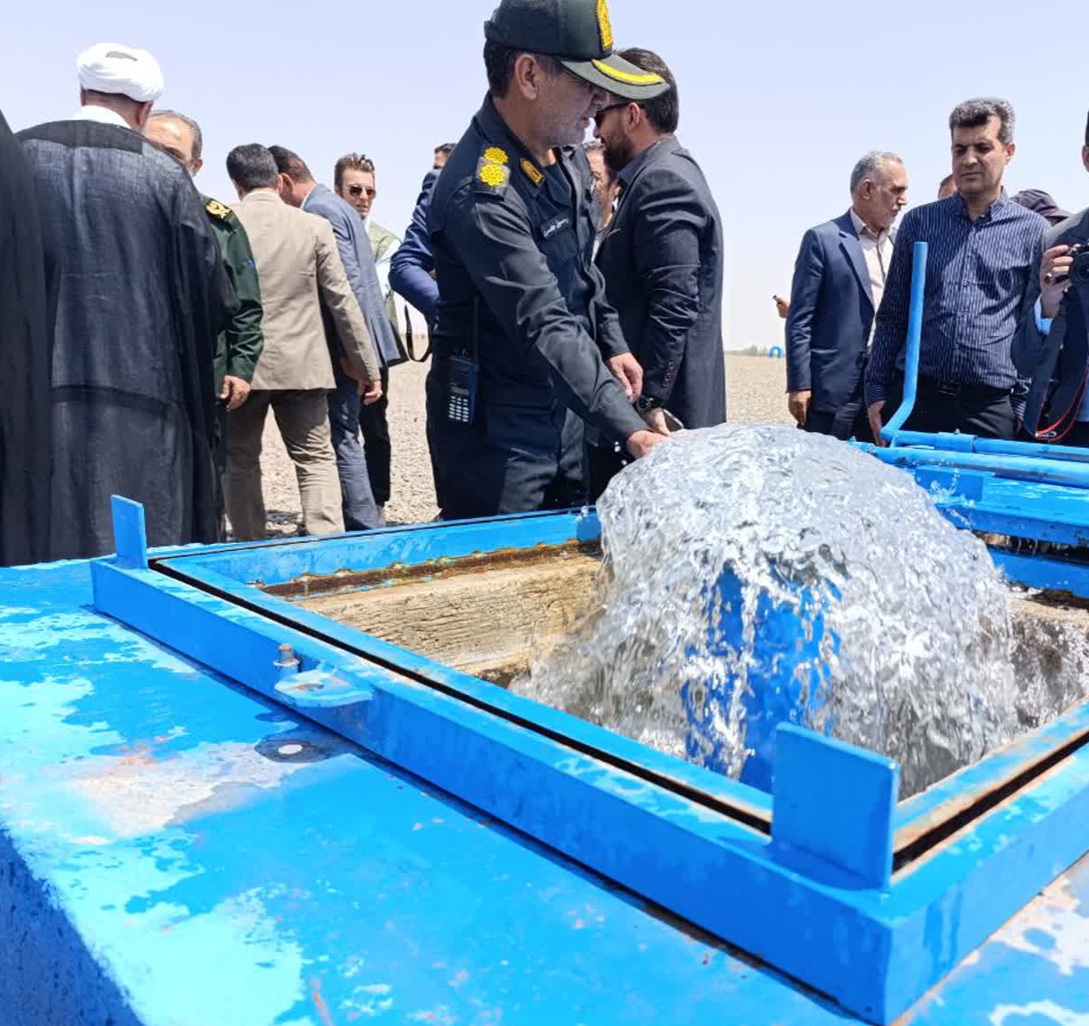 آب خلیج فارس در رفسنجان به بهره‌برداری رسید