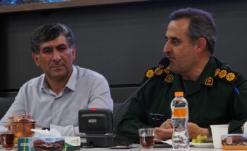 قدردانی فرمانده سپاه رفسنجان از تلاش‌های مجتمع مس سرچشمه در جنگ ۱۲ روزه