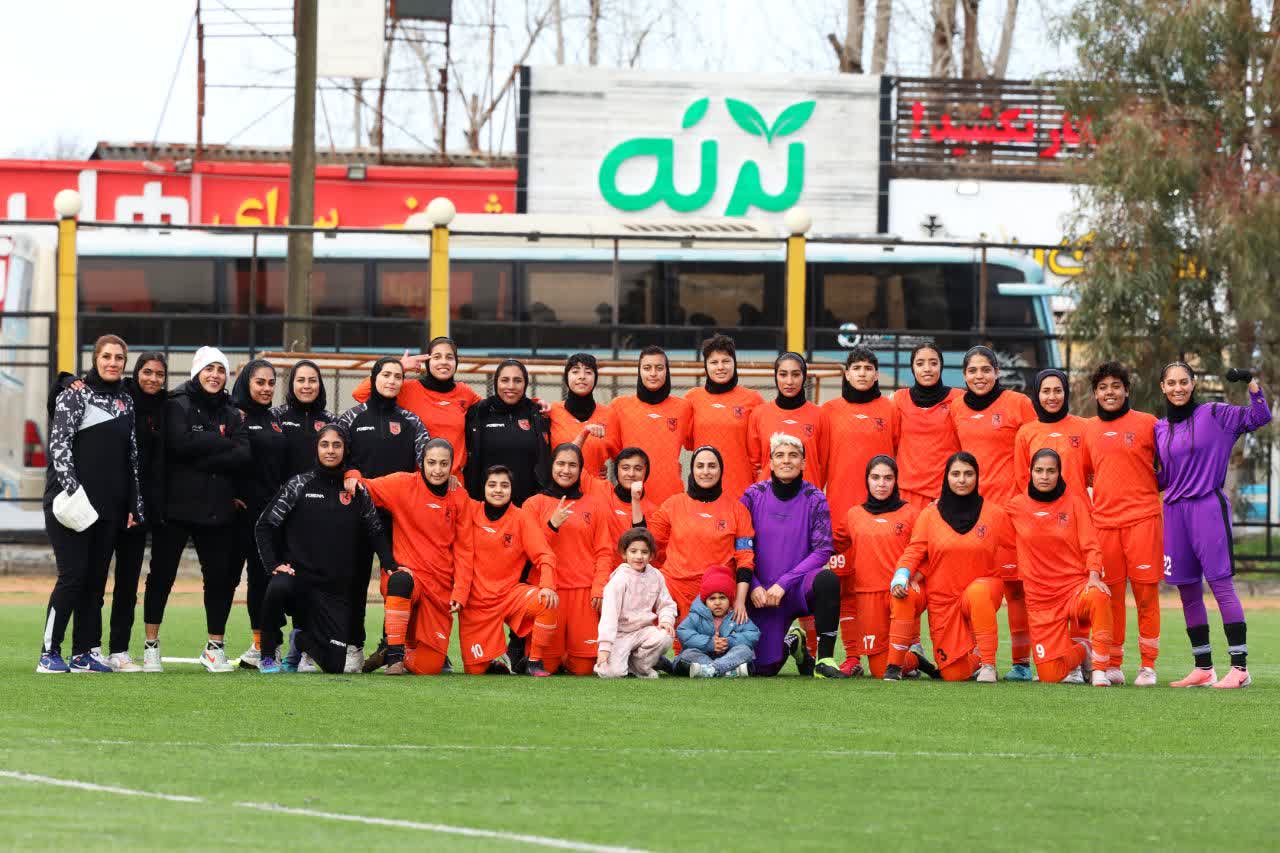 پیروزی بانوان فوتبالیست مس مقابل آراد اسپانا