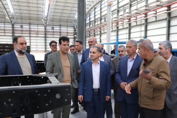 تحقق وعده بازرس کل قضائی استان کرمان؛ بهره‌برداری کارخانه خودروسازی رفسنجان با قاطعیت نظارتی کلید خورد 