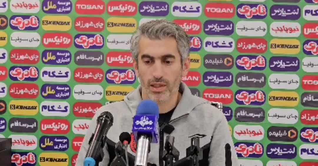 جباری: تلاش ما کسب ۳ امتیاز بازی مقابل آلومینیوم است