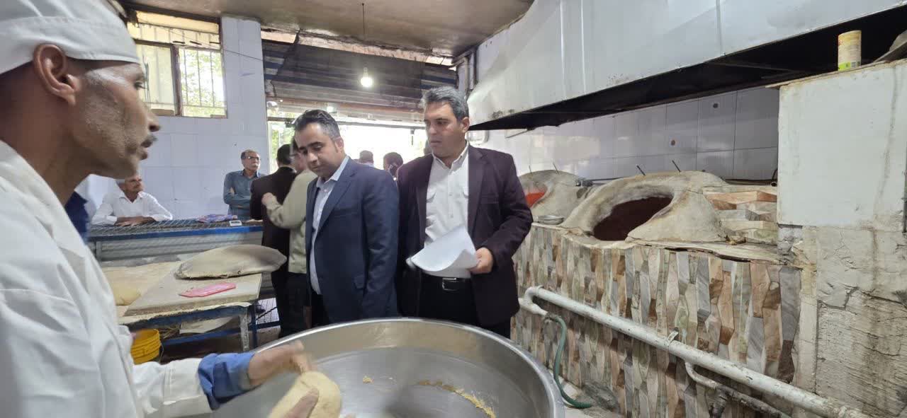 نقره داغ شدن ۲ نانوایی متخلف در رفسنجان