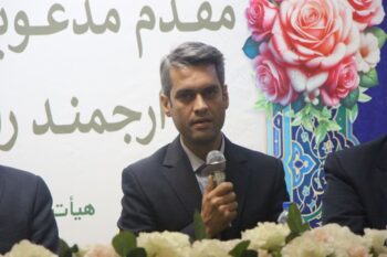 معارفه رییس هیات ورزش روستایی و عشایری رفسنجان