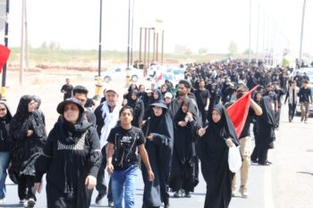 عکس| همایش جاماندگان اربعین در رفسنجان
