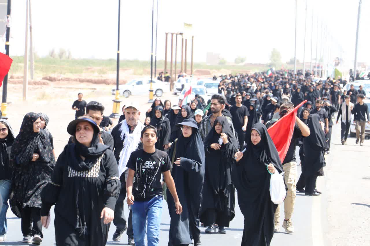 عکس| همایش جاماندگان اربعین در رفسنجان