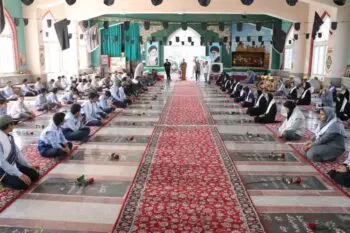 تجدید میثاق دانش آموزان رفسنجانی با شهدا